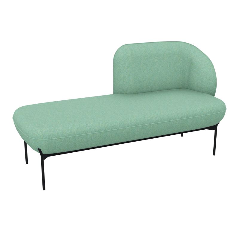 MERID. GAUCHE MARGOT L152,2XH78,4XP66CM - ASSISE  - DOS.  - PIET. DF DF ZP