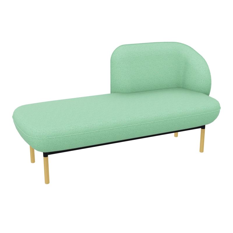 MERID. GAUCHE MARGOT L152,2XH78,4XP66CM - ASSISE  - DOS.  - PIET. E4 E4 ZP MS