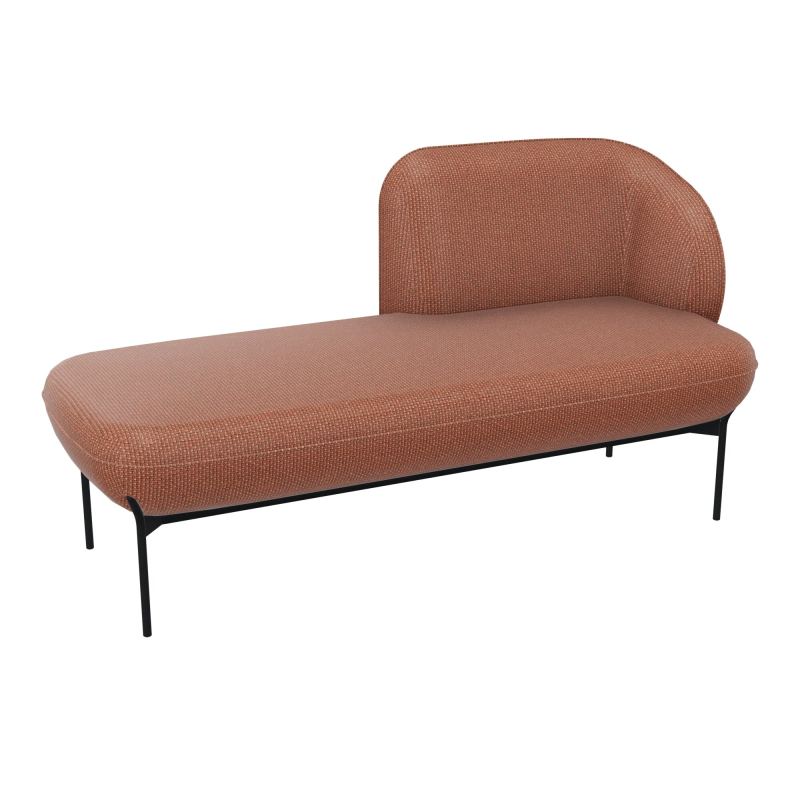 MERID. GAUCHE MARGOT L152,2XH78,4XP66CM - ASSISE  - DOS.  - PIET.  T7 T7 ZP