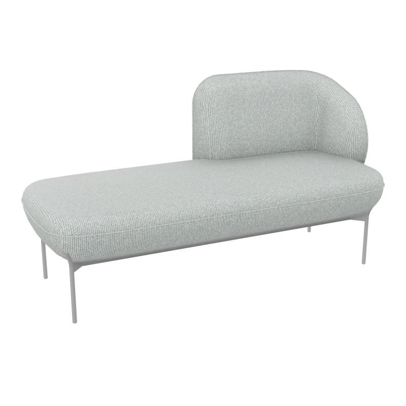 MERID. GAUCHE MARGOT L152,2XH78,4XP66CM - ASSISE  - DOS.  - PIET.  T8 T8 SA
