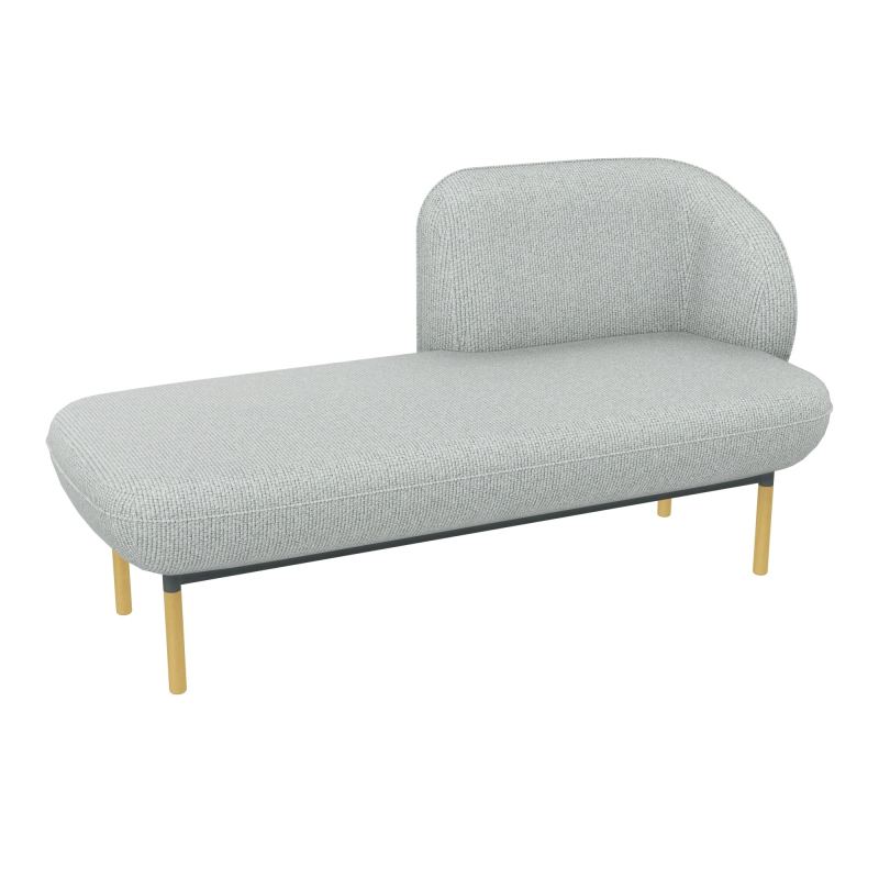 MERID. GAUCHE MARGOT L152,2XH78,4XP66CM - ASSISE  - DOS.  - PIET.  T8 T8 SU MS