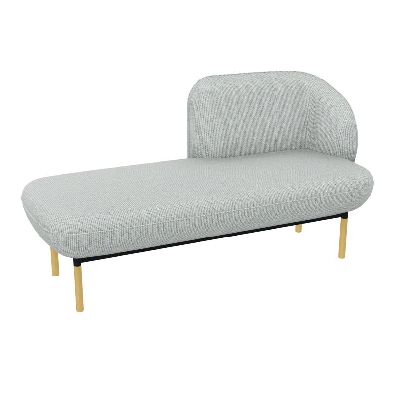 MERID. GAUCHE MARGOT L152,2XH78,4XP66CM - ASSISE  - DOS.  - PIET.  T8 T8 ZP MS
