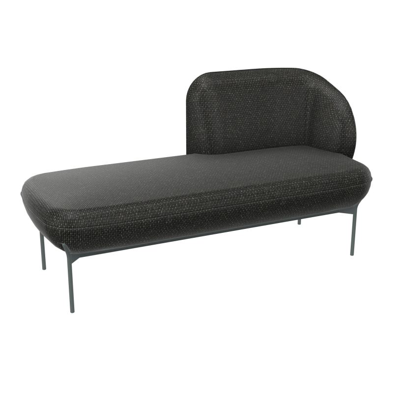 MERID. GAUCHE MARGOT L152,2XH78,4XP66CM - ASSISE  - DOS.  - PIET.  T9 T9 SU