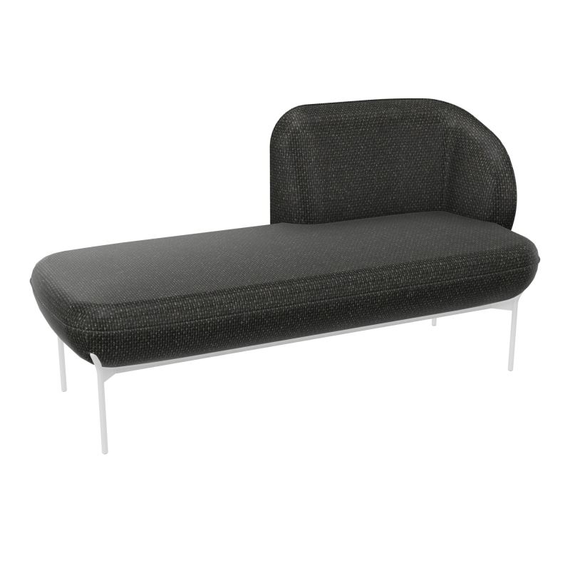 MERID. GAUCHE MARGOT L152,2XH78,4XP66CM - ASSISE  - DOS.  - PIET.  T9 T9 ZO