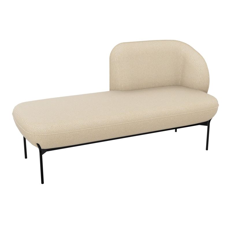 MERID. GAUCHE MARGOT L152,2XH78,4XP66CM - ASSISE  - DOS.  - PIET.  TL TL SG