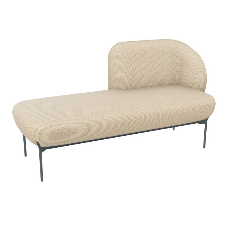 MERID. GAUCHE MARGOT L152,2XH78,4XP66CM - ASSISE  - DOS.  - PIET.  TL TL SU