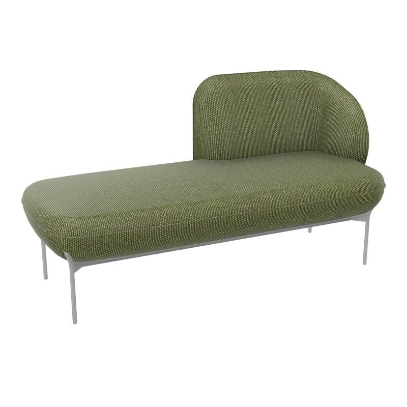MERID. GAUCHE MARGOT L152,2XH78,4XP66CM - ASSISE  - DOS.  - PIET.  TU TU SA
