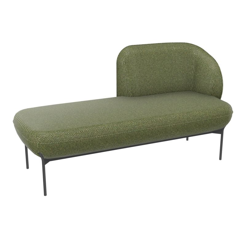 MERID. GAUCHE MARGOT L152,2XH78,4XP66CM - ASSISE  - DOS.  - PIET.  TU TU SC