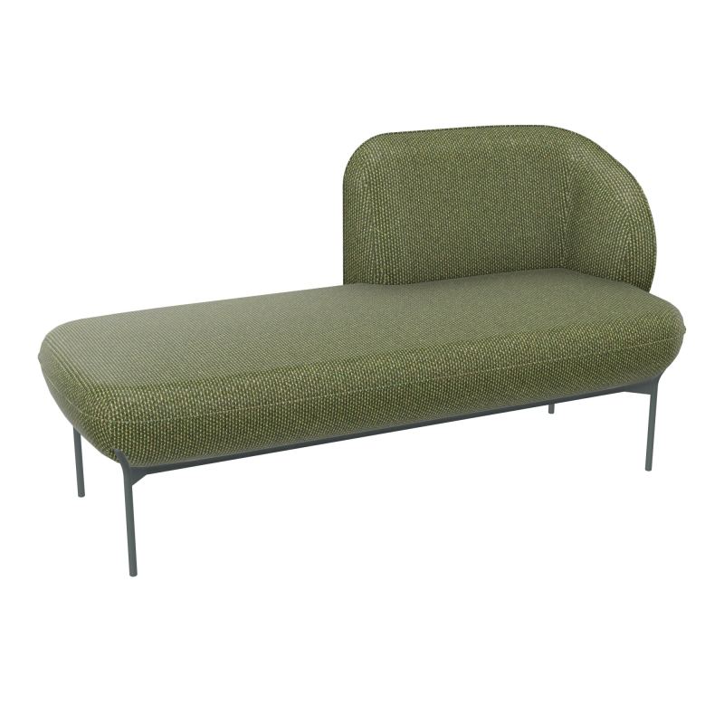 MERID. GAUCHE MARGOT L152,2XH78,4XP66CM - ASSISE  - DOS.  - PIET.  TU TU SU