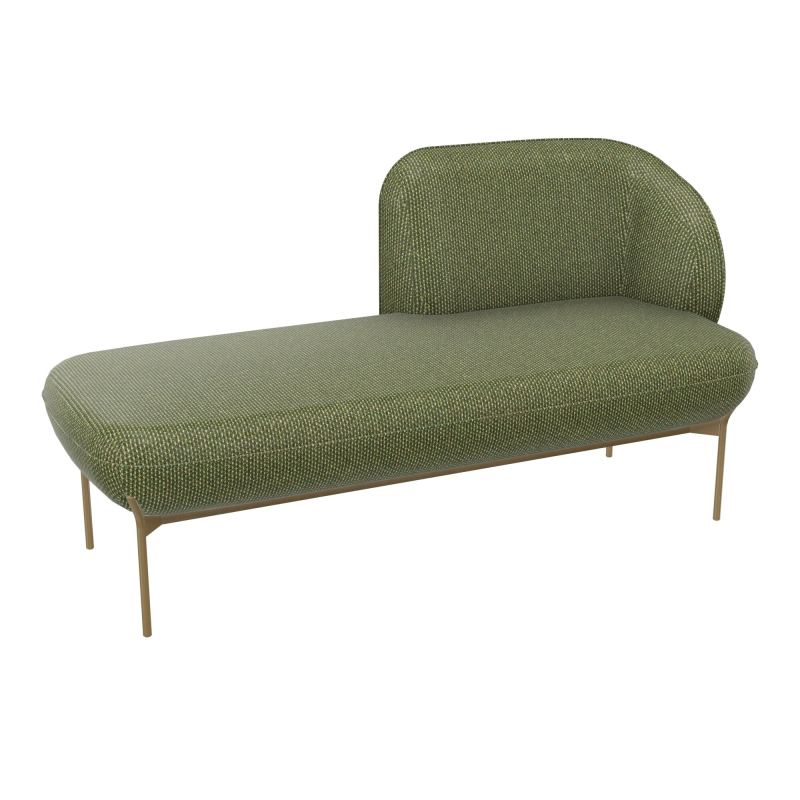 MERID. GAUCHE MARGOT L152,2XH78,4XP66CM - ASSISE  - DOS.  - PIET.  TU TU Z3