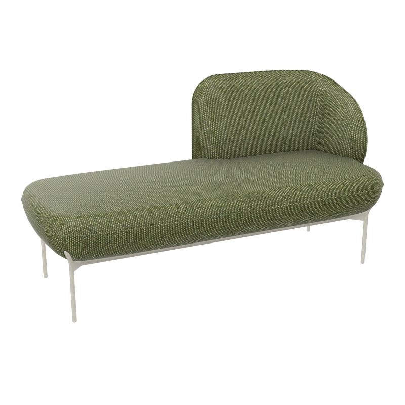 MERID. GAUCHE MARGOT L152,2XH78,4XP66CM - ASSISE  - DOS.  - PIET.  TU TU ZC