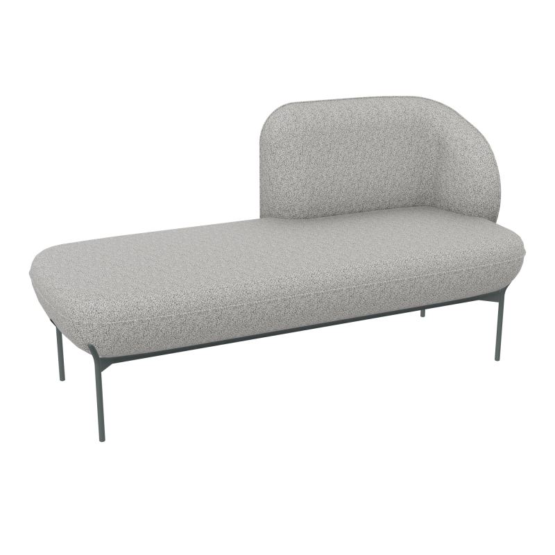 MERID. GAUCHE MARGOT L152,2XH78,4XP66CM - ASSISE B5 - DOS. B5 - PIET. SU - VERSION EU