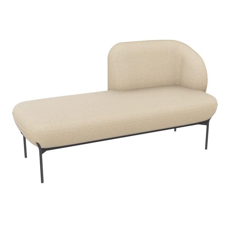 MERID. GAUCHE MARGOT L152,2XH78,4XP66CM - ASSISE  - DOS.  - PIET.  - VERSION EU TL TL SC