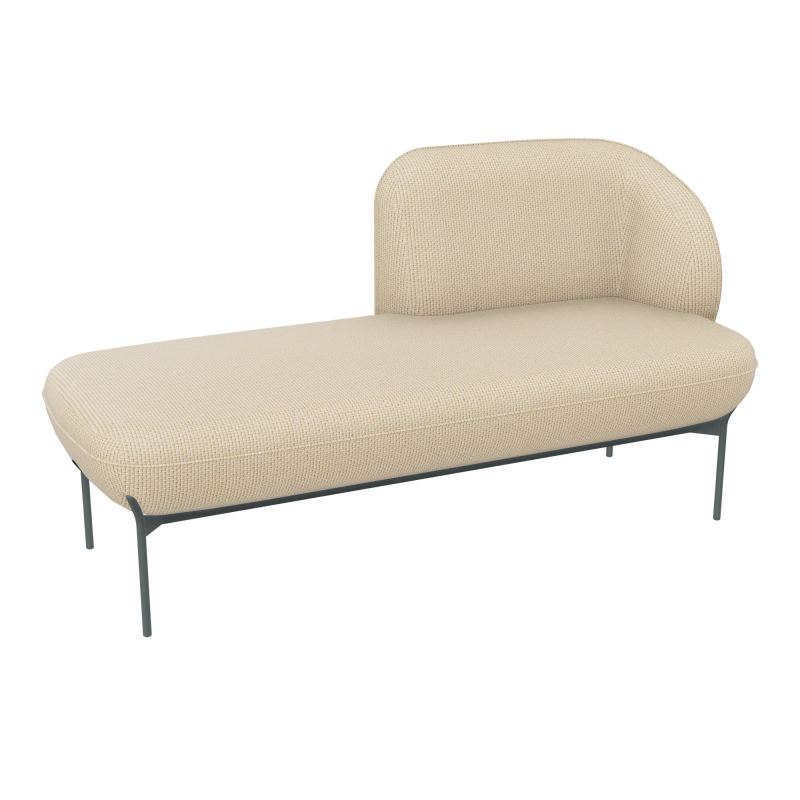 MERID. GAUCHE MARGOT L152,2XH78,4XP66CM - ASSISE  - DOS.  - PIET.  - VERSION EU TL TL SU