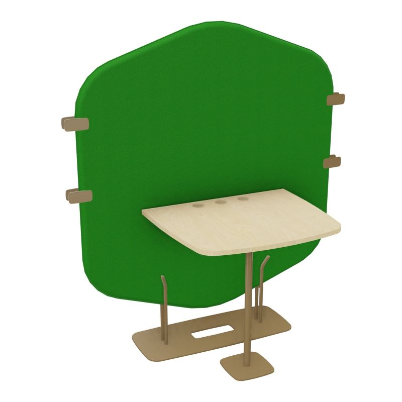 MARGOT CLOISON + TABLE - L122,7XH144,8XP75 CM