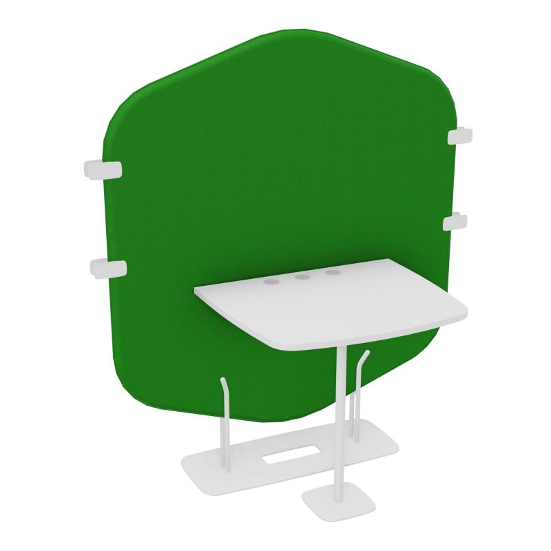 MARGOT ESPACE 2 PERS. L122,7XH144,8XP75CM - CLOISON A1 - PIET. ZO - PLAT. EP19MM MG