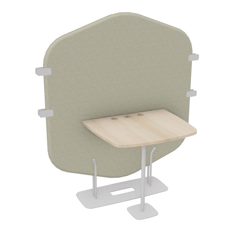 MARGOT CLOISON + TABLE - L122,7XH144,8XP75 CM