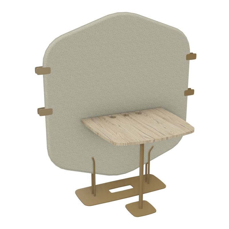 MARGOT CLOISON + TABLE - L122,7XH144,8XP75 CM
