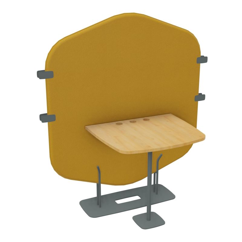 MARGOT CLOISON + TABLE - L122,7XH144,8XP75 CM A5 SU R5