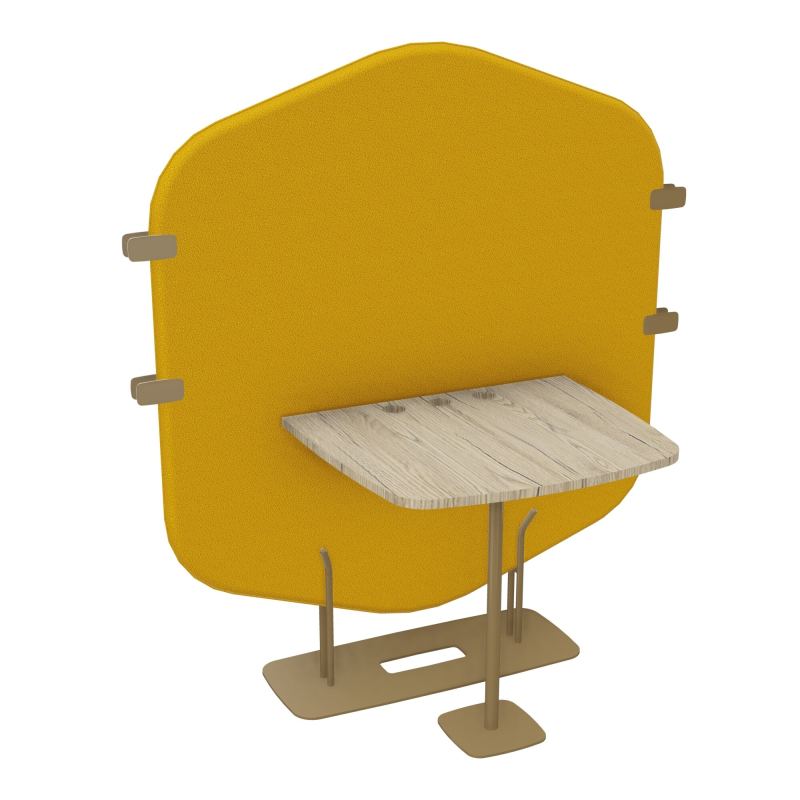 MARGOT CLOISON + TABLE - L122,7XH144,8XP75 CM