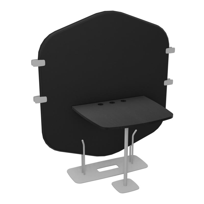 MARGOT CLOISON + TABLE - L122,7XH144,8XP75 CM A6 SA RK