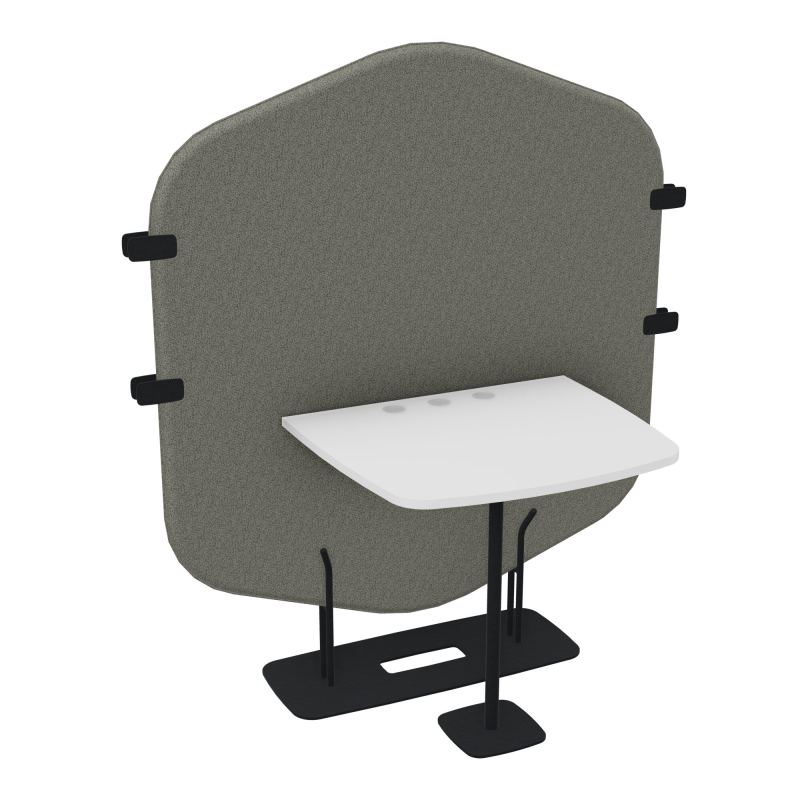 MARGOT ESPACE 2 PERS. L122,7XH144,8XP75CM - CLOISON B1 - PIET. ZP - PLAT. EP19MM MG