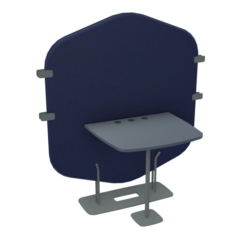 MARGOT CLOISON + TABLE - L122,7XH144,8XP75 CM B6 SU R6