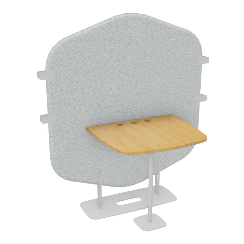 MARGOT CLOISON + TABLE - L122,7XH144,8XP75 CM BC SD R5
