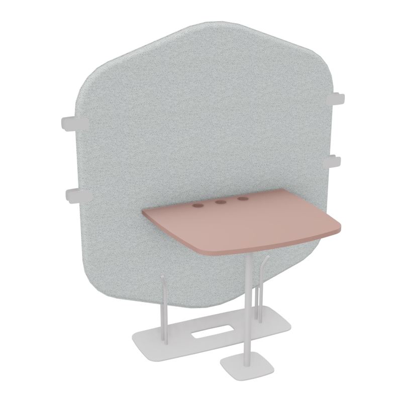 MARGOT CLOISON + TABLE - L122,7XH144,8XP75 CM BC SD R8