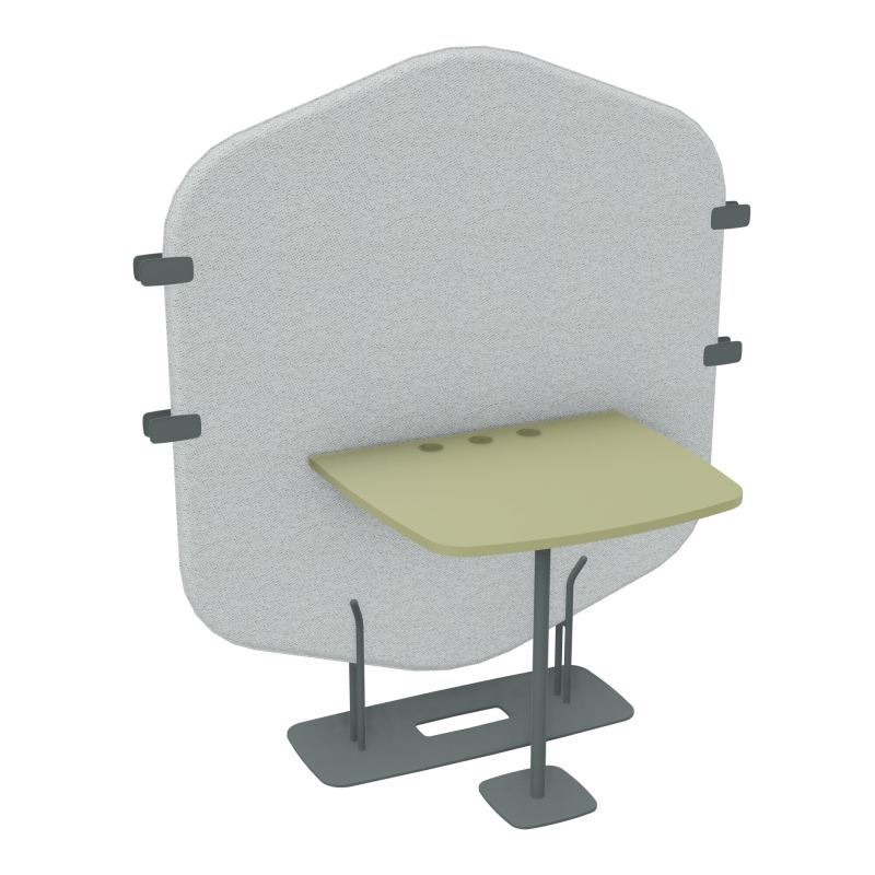 MARGOT CLOISON + TABLE - L122,7XH144,8XP75 CM BC SU R7