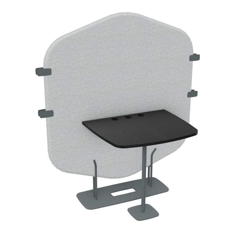 MARGOT CLOISON + TABLE - L122,7XH144,8XP75 CM BC SU RK