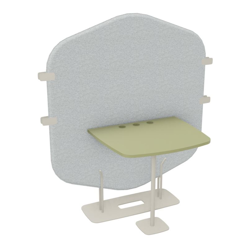 MARGOT CLOISON + TABLE - L122,7XH144,8XP75 CM BC ZC R7
