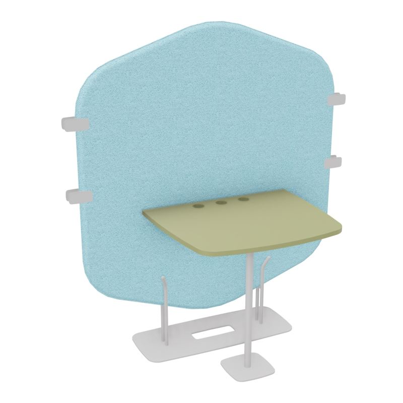 MARGOT CLOISON + TABLE - L122,7XH144,8XP75 CM BF SD R7
