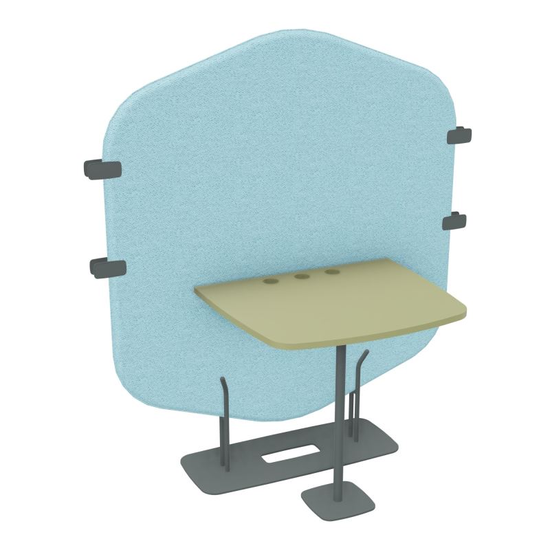 MARGOT CLOISON + TABLE - L122,7XH144,8XP75 CM BF SU R7