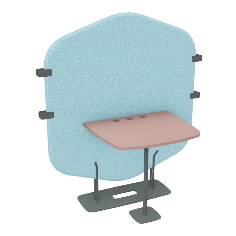 MARGOT CLOISON + TABLE - L122,7XH144,8XP75 CM BF SU R8