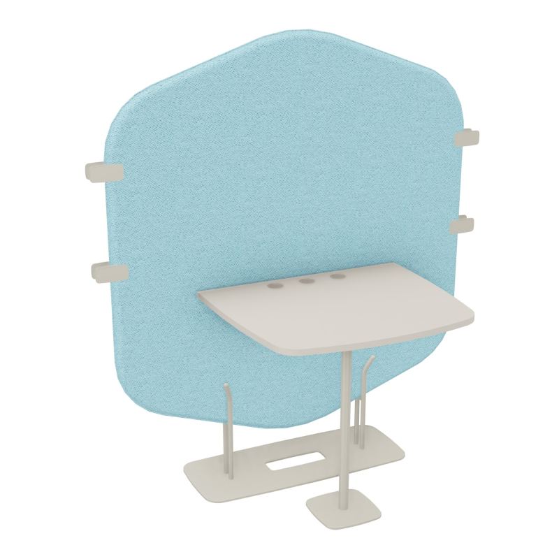MARGOT CLOISON + TABLE - L122,7XH144,8XP75 CM