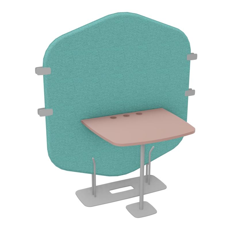MARGOT CLOISON + TABLE - L122,7XH144,8XP75 CM BG SA R8