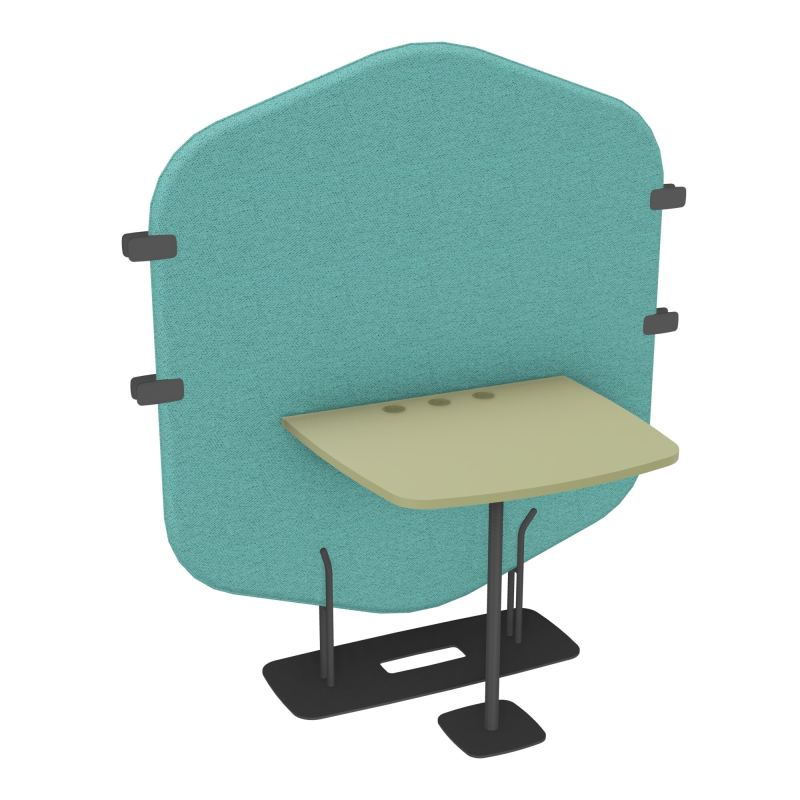 MARGOT CLOISON + TABLE - L122,7XH144,8XP75 CM BG SC R7