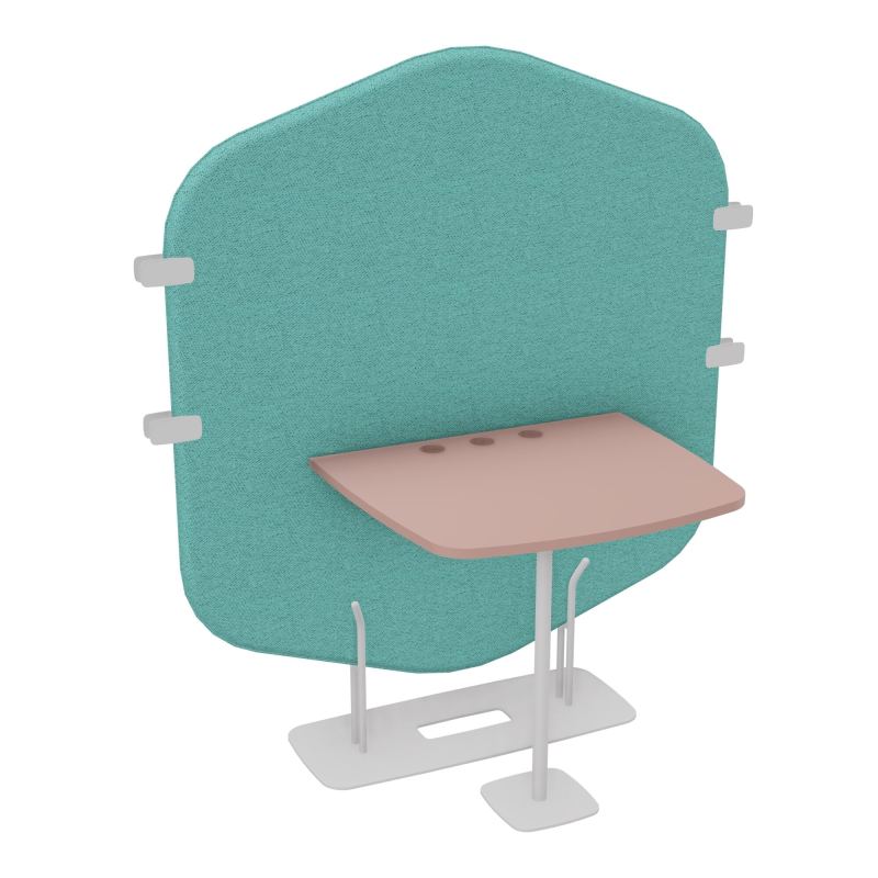 MARGOT CLOISON + TABLE - L122,7XH144,8XP75 CM BG SD R8