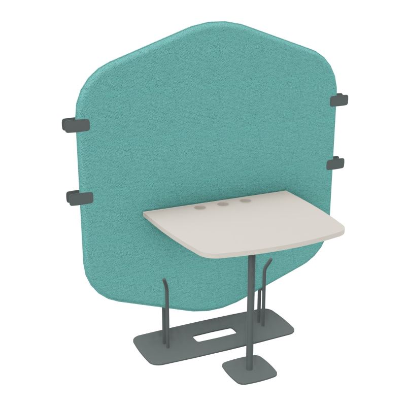 MARGOT CLOISON + TABLE - L122,7XH144,8XP75 CM