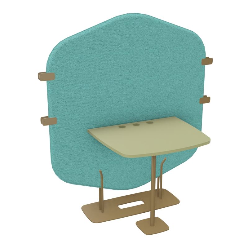 MARGOT CLOISON + TABLE - L122,7XH144,8XP75 CM BG Z3 R7