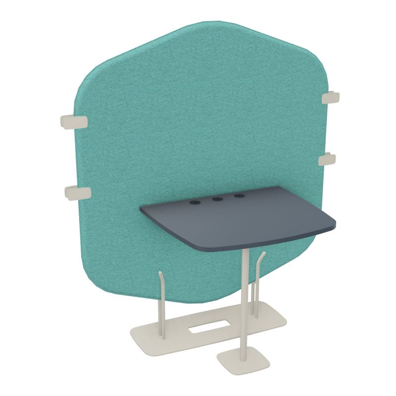 MARGOT CLOISON + TABLE - L122,7XH144,8XP75 CM BG ZC R6