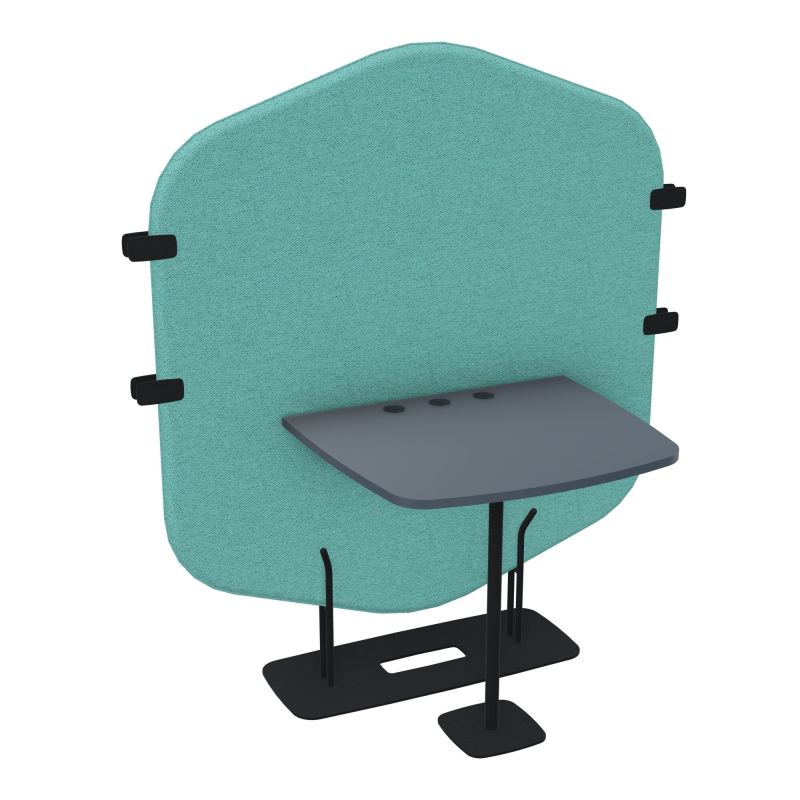 MARGOT CLOISON + TABLE - L122,7XH144,8XP75 CM BG ZP R6