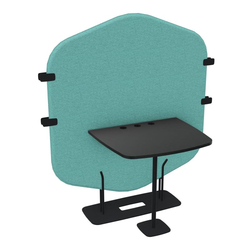 MARGOT CLOISON + TABLE - L122,7XH144,8XP75 CM BG ZP R9