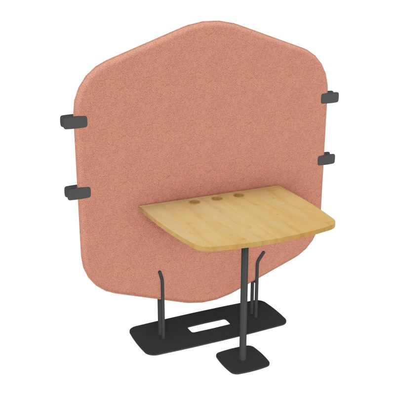 MARGOT CLOISON + TABLE - L122,7XH144,8XP75 CM BL SC R5