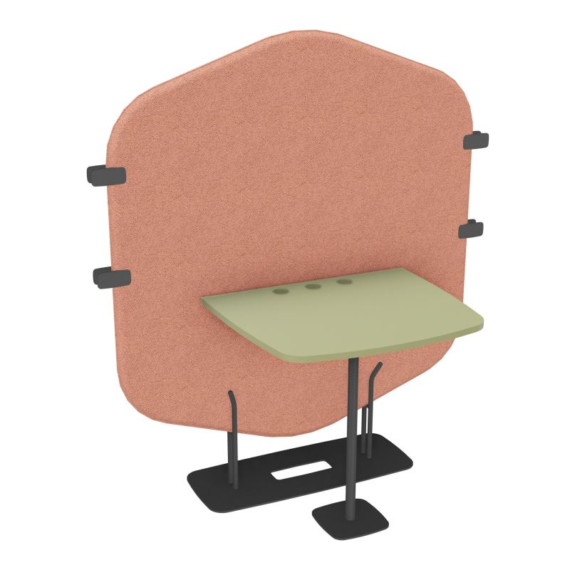 MARGOT CLOISON + TABLE - L122,7XH144,8XP75 CM BL SC R7