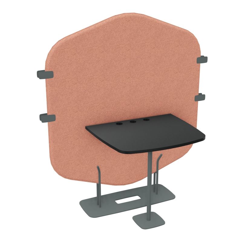 MARGOT CLOISON + TABLE - L122,7XH144,8XP75 CM BL SU R9