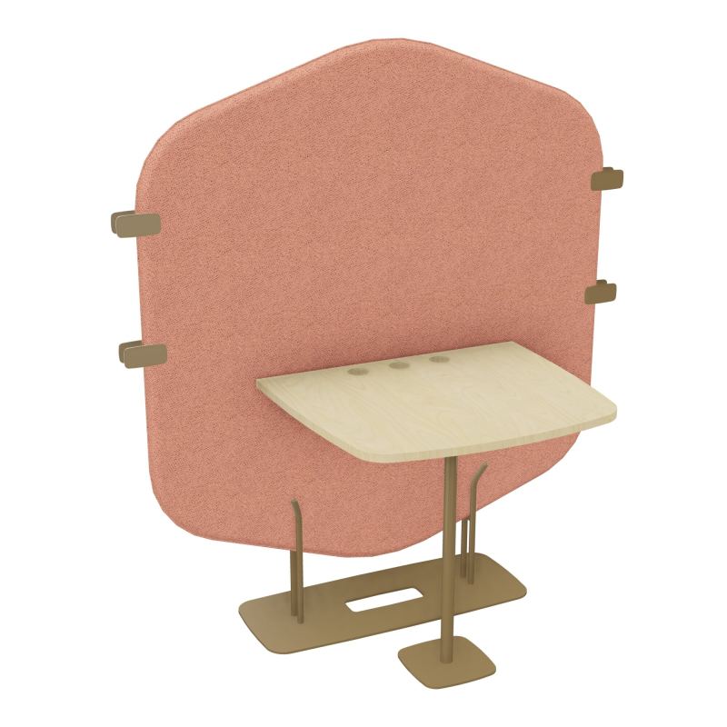 MARGOT CLOISON + TABLE - L122,7XH144,8XP75 CM