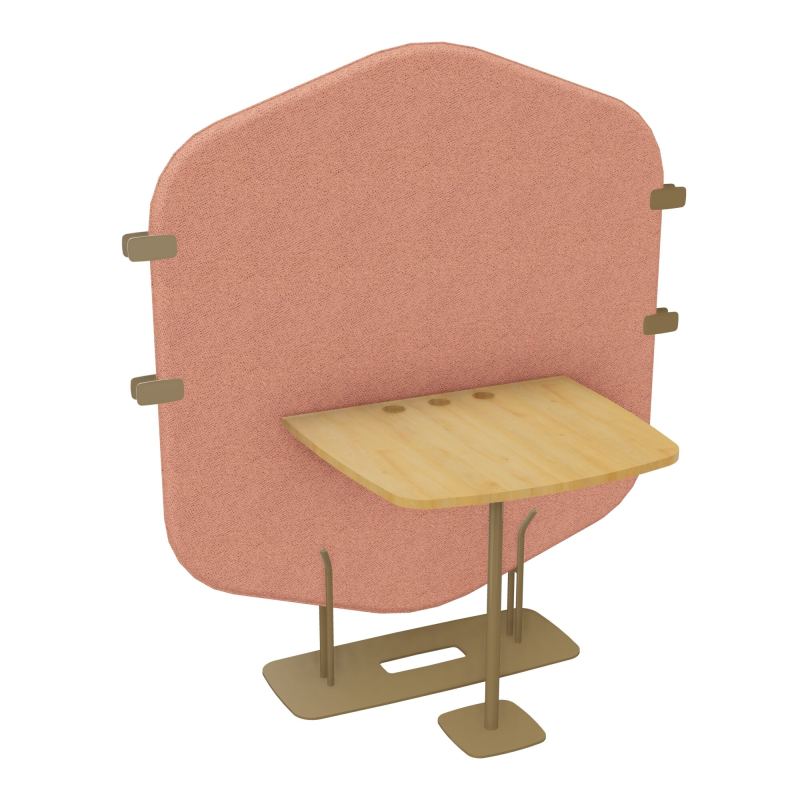 MARGOT CLOISON + TABLE - L122,7XH144,8XP75 CM BL Z3 R5