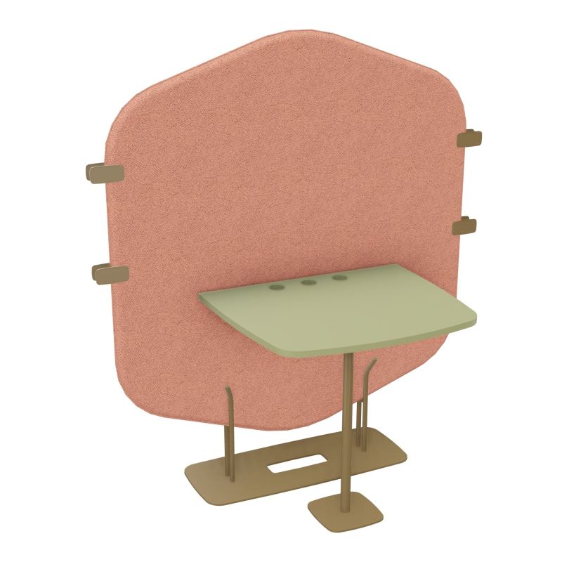 MARGOT CLOISON + TABLE - L122,7XH144,8XP75 CM BL Z3 R7